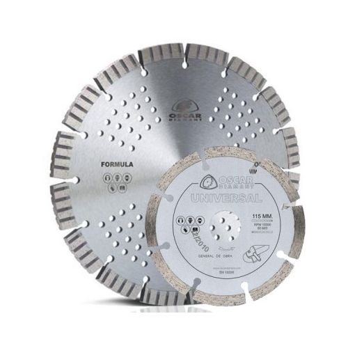 81826 Disco corte multimaterial 230 mm-115 mm oscar diamant 2 pz 14.408 Artesanal