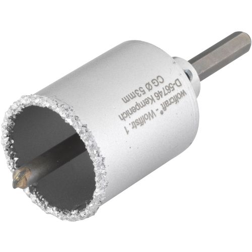 82500 Corona perforadora para pared adaptador broca piloto ø 053mm metal duro wolfcraf Garantía De Devolución De Dinero