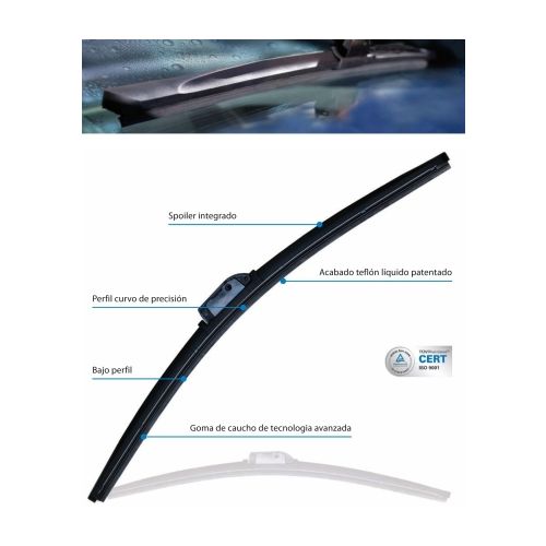 Premium Escobilla coche limpiaparabrisas flexible 21" 53cm tecnocem tcf2153