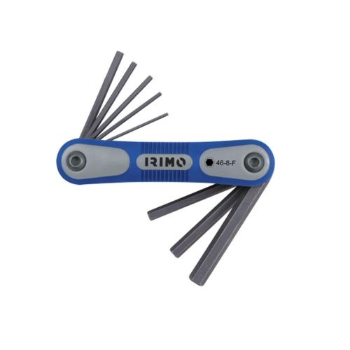 99303 Moderno Llave allen hexagonal tipo navaja 1,5-08mm fosfatado irimo 8 pz 46-8-f