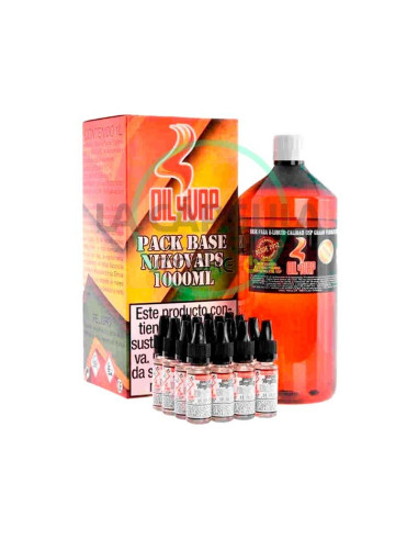 2-oil4vap-base-pack-40pg60vg-3mg-1l Directo De Fábrica Oil4vap Base Pack 40pg/60vg 3mg 1000ml