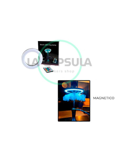 Última Versión Aro Led 16 Bajo Plato Magnético