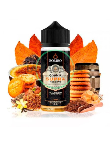 aroma-cookie-supra-reserve-30ml-longfill-platinum-tobaccos-by-bombo Aroma Cookie Supra Reserve 30ml Longfill Platinum Tobaccos by Bombo Oferta Limitada