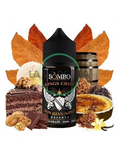 aroma-don-juan-supra-reserve-kings-crest-bombo-30ml Aroma Don Juan Supra Reserve Kings Crest & Bombo 30ml A Buen Precio