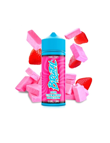 brutal-by-just-juice-sour-strawberry-bubblegum-100ml Barato Brutal By Just Juice Sour Strawberry Bubblegum 100ml