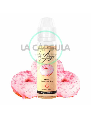 donut-glaseado-de-fresa-50ml-la-yaya-by-bombo Donut Glaseado de Fresa La Yaya by Bombo 50ml Compra Hoy