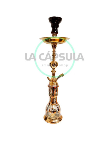 farida-hookah-one-level-kass-gold Exclusivo Farida Hookah One Level Kass Gold