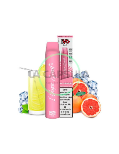 ivg-bar-plus-pod-desechable-pink-lemonade-600-puffs IVG Bar Plus Pod Desechable Pink Lemonade 600 Puffs Auténtico