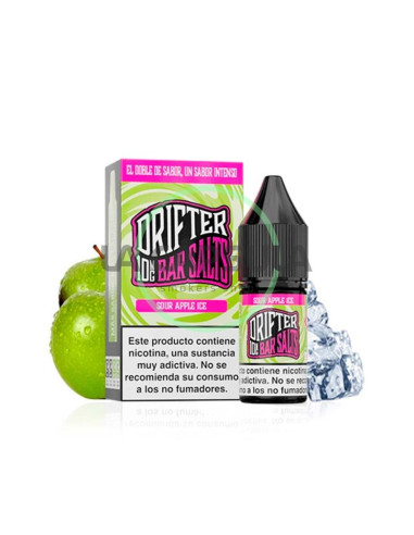 Drifter Bar Salts Sour Apple Ice 10ml De Moda