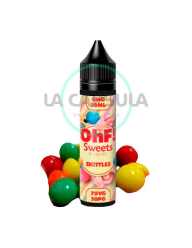 Ohf Sweets Skittles 50ml Más Vendido