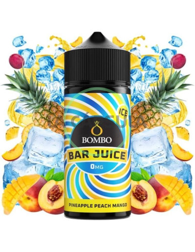 pineapple-peach-mango-ice-bar-juice-by-bombo-100ml Pineapple Peach Mango Ice Bar Juice by Bombo 100ml Garantía De Devolución De Dinero
