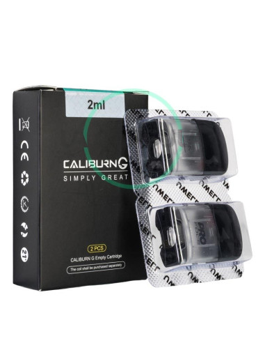 uwell-caliburn-g-empty-cartridge-pod-2ml-pack-2 Novedad Uwell Caliburn G Empty Cartridge Pod 2ml (Pack 2 )